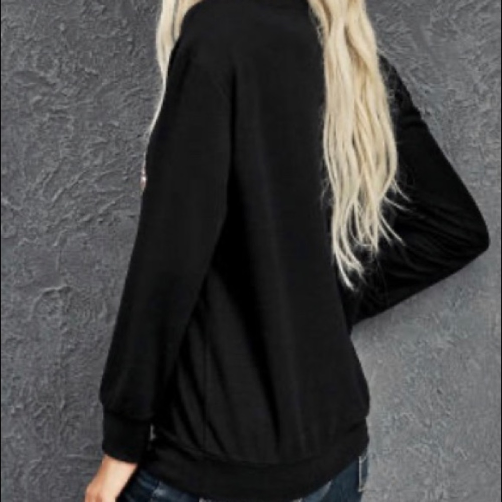 Leopard print Pumpkin Sweatshirt - Picture 4 of 4